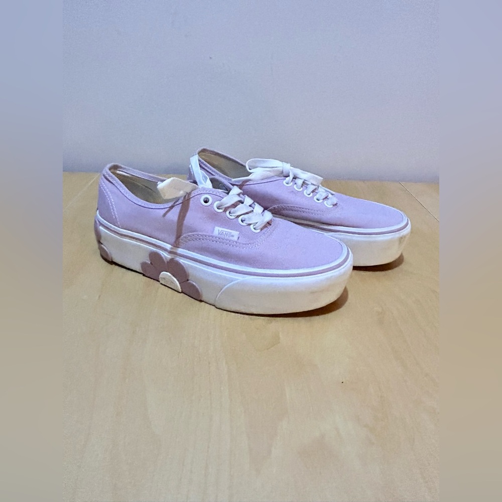 Vans Lilac Stackform Canvas Sneakers Sz 6.5
